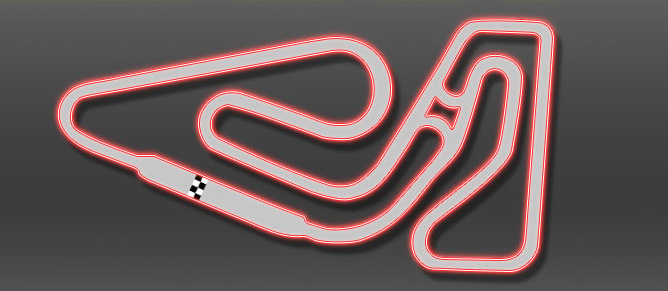 Streckenlayout von Circuit de l’Enclos